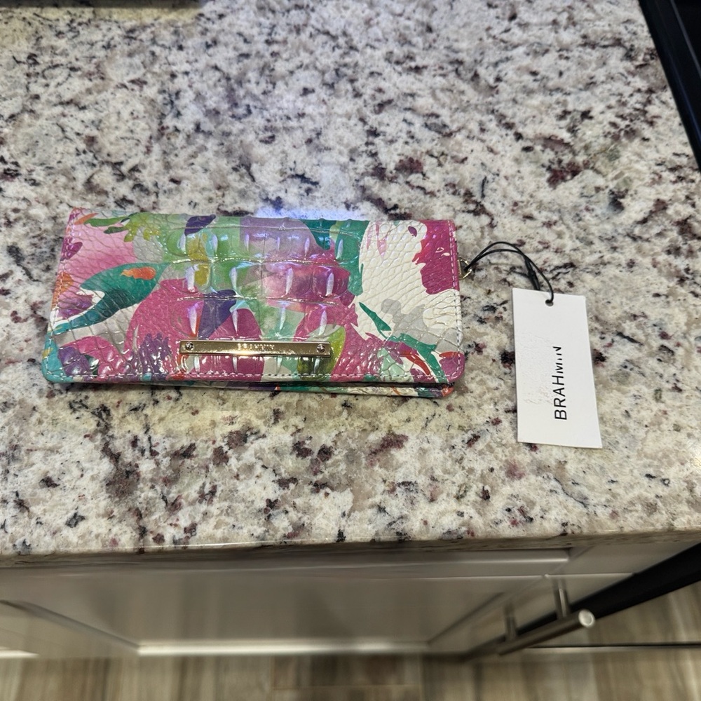 Brahmin Ady Wallet in the Daylily Melbourne colorway new π - Picture 7 of 7